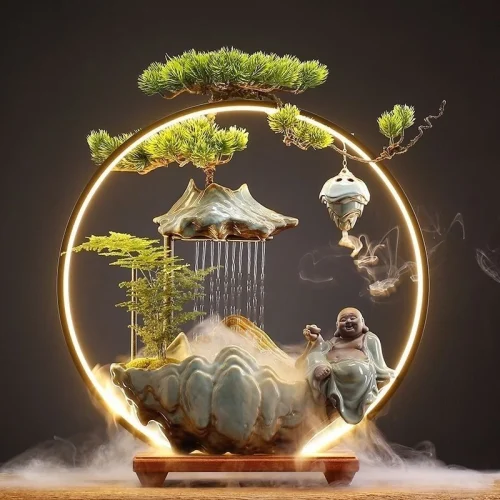 招財流水擺飾 110V 流水盆 聚寶盆 流水擺件 招財擺飾 開運 風水招財流水組 風水擺件 入厝禮物 開幕送禮